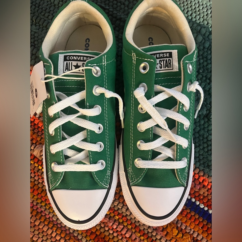 Converse Kids' Chuck Taylor All Star Low Top Sneakers - Green